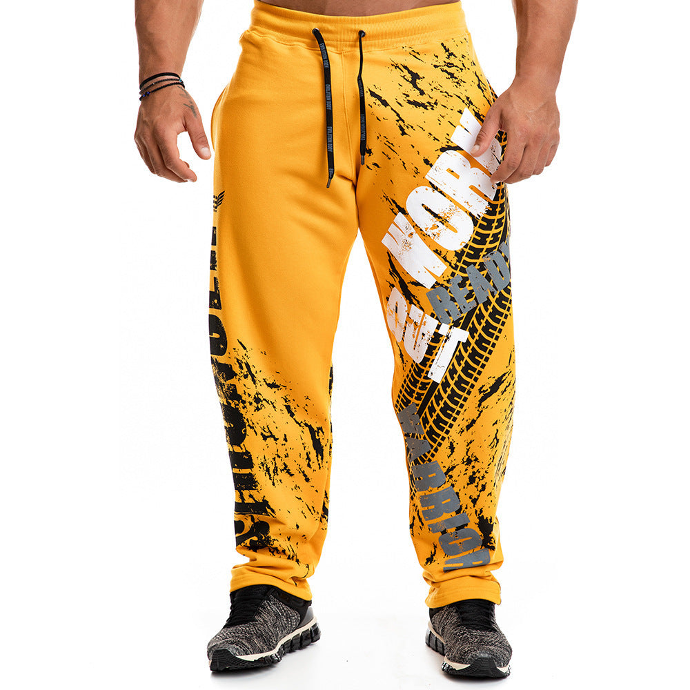 Men's Plus Size Loose Casual Sports Pants