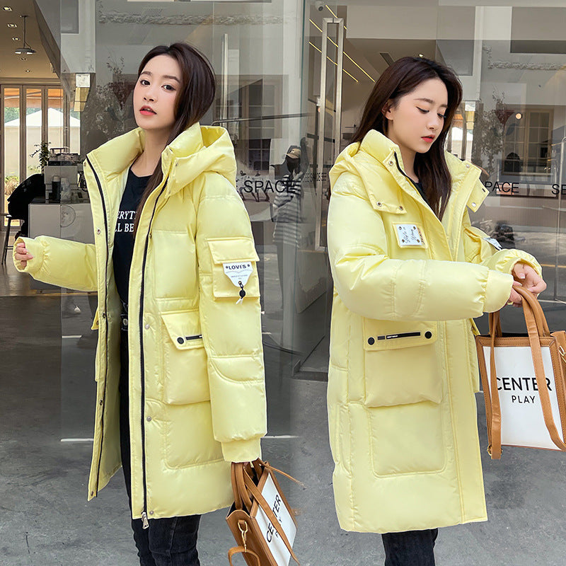 Women's Candy-colored Down Cotton-padded Jacket