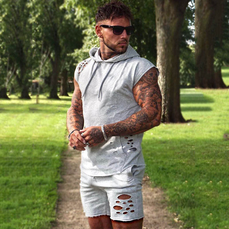 Men's Tights Sportswear Running Sports Suit Training Suit