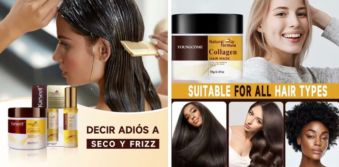 Repairing And Moisturizing Hair Mask For Deep Prevention Of Hair Loss