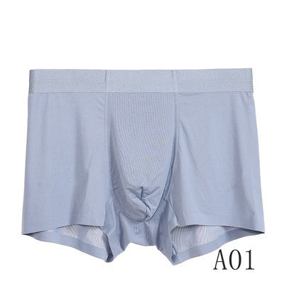 Men's Fashion Ultra-thin Summer Ice Silk Underwear