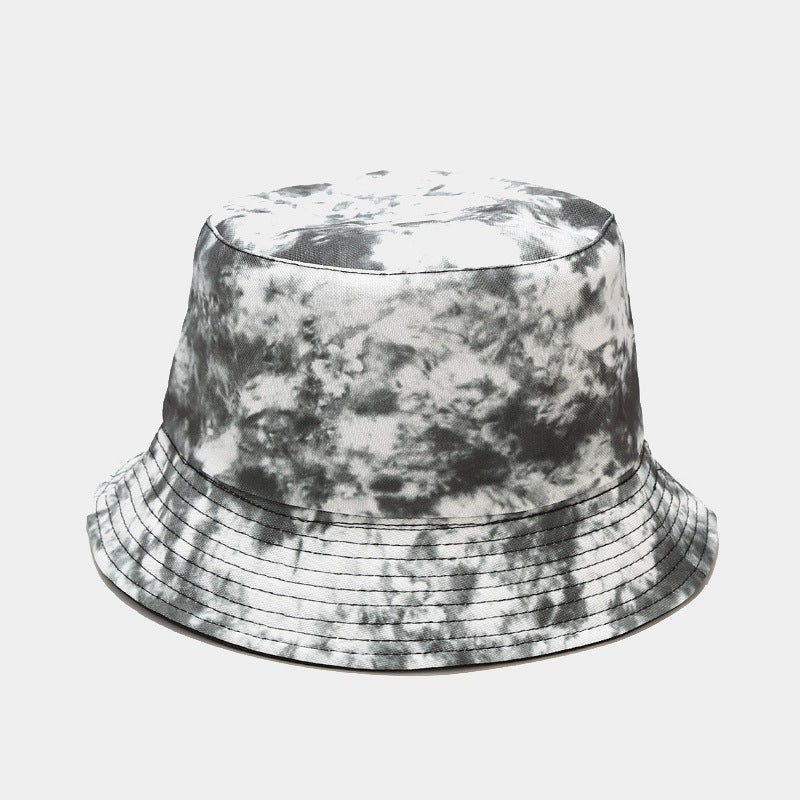 Summer Outdoor Tie-dyed Double-sided Sun Protection Hat