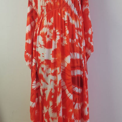 Loose Waist Pullover Long Dress