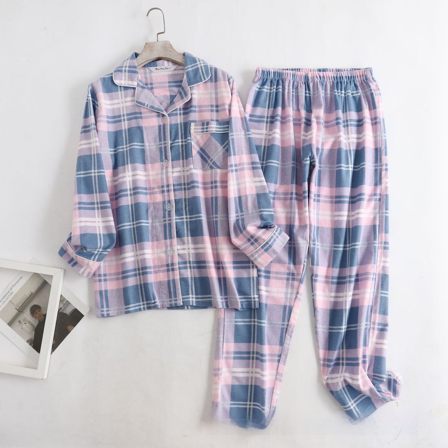 Simple Loose European And American Style Pajamas Suit