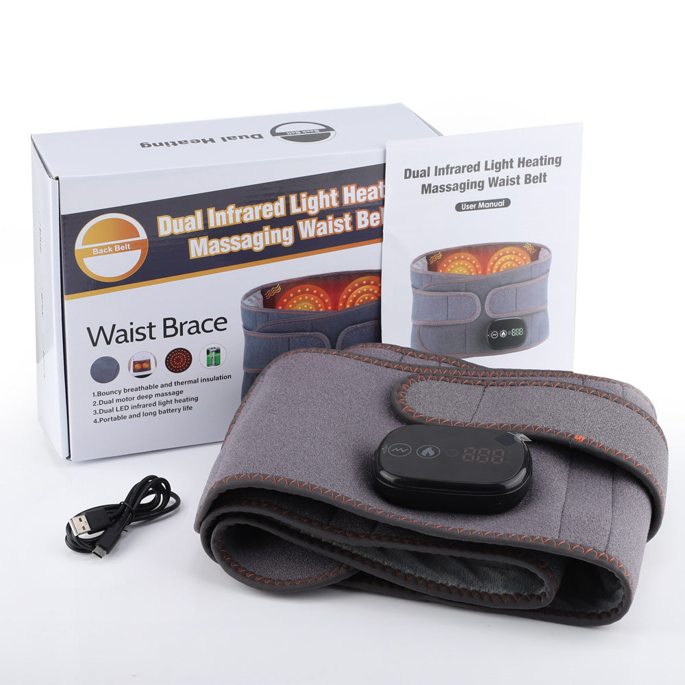 Electric Heating Warm Hot Compress Massage Belt