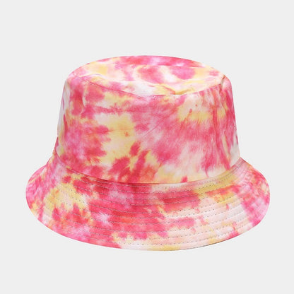 Summer Outdoor Tie-dyed Double-sided Sun Protection Hat