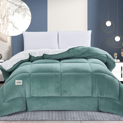 Winter Lambskin Double-sided Velvet Thickened Thermal Quilt