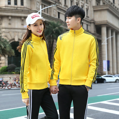Sportswear Suit Set Couple Athletic Clothing Casual