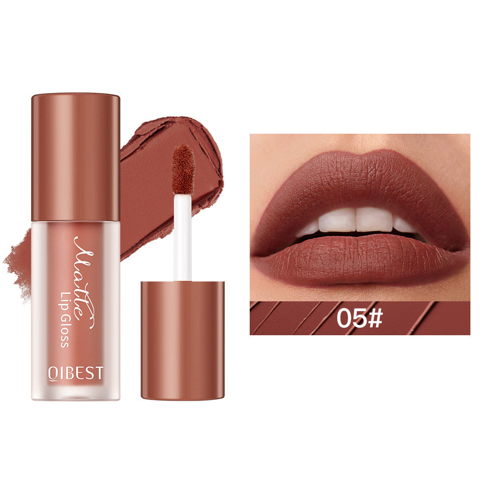 Matte Finish No Stain On Cup Lip Lacquer Waterproof