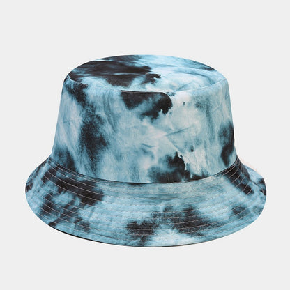 Summer Outdoor Tie-dyed Double-sided Sun Protection Hat