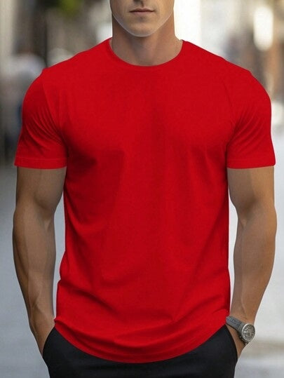 Quick-drying Breathable Sports Round Neck Short Sleeve