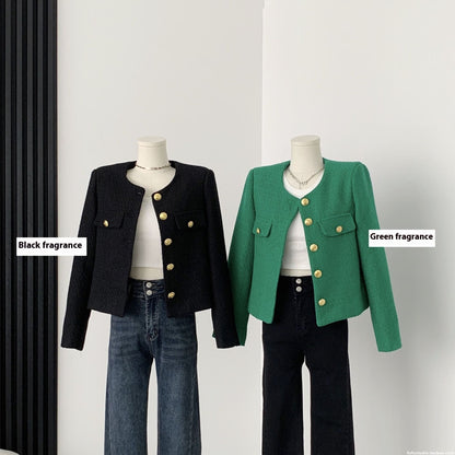 Fried Street Loose All-matching Graceful Socialite Coat