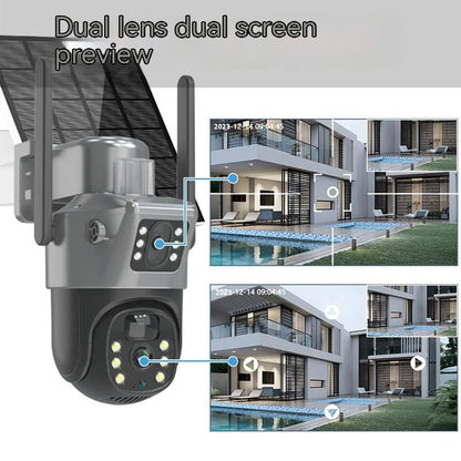 Solar Surveillance Camera Mobile Phone Remote HD Night Vision