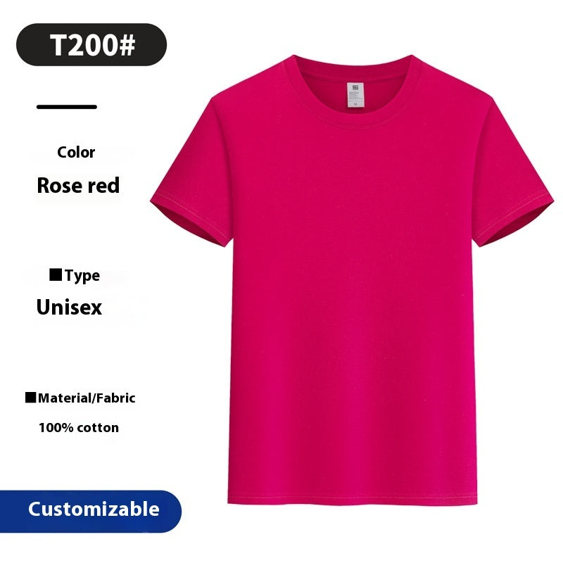 Round Neck Overalls Summer Pure Cotton T-shirt