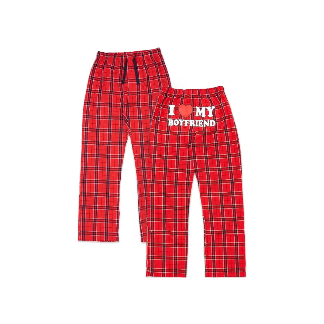 3D Women's Plaid Loose Casual Belt Drawstring Pants