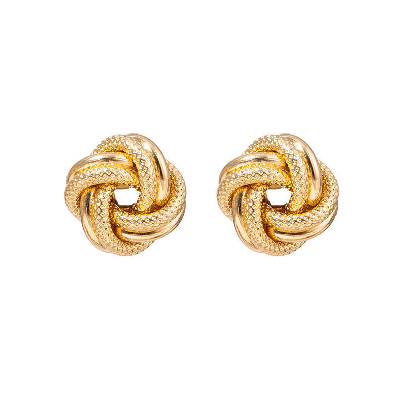 New European And American 18K Gold Plating Earrings