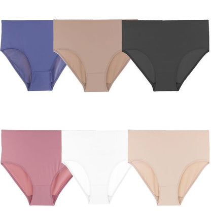 Women's high waist sexy cotton briefs