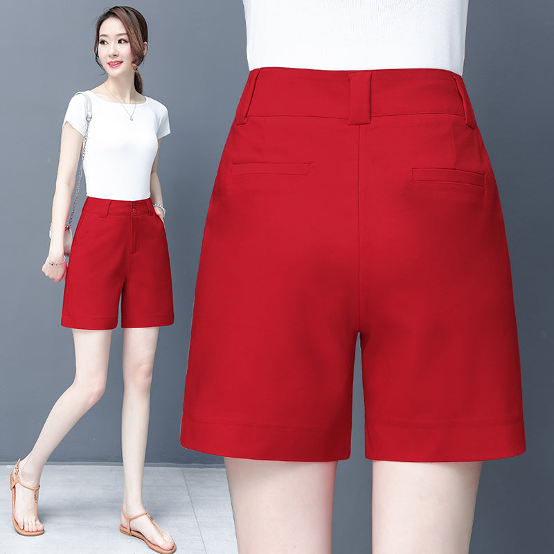 High waist a-line suit 5 points shorts