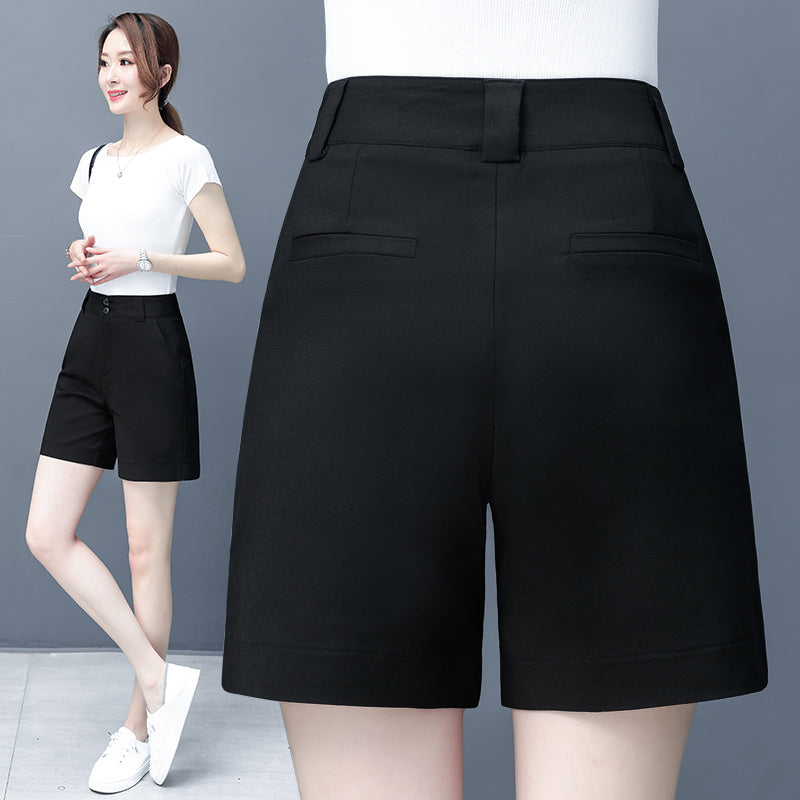 High waist a-line suit 5 points shorts