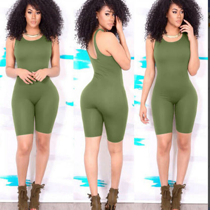 Combinaison De Yoga Sans Manches Pour Femmes