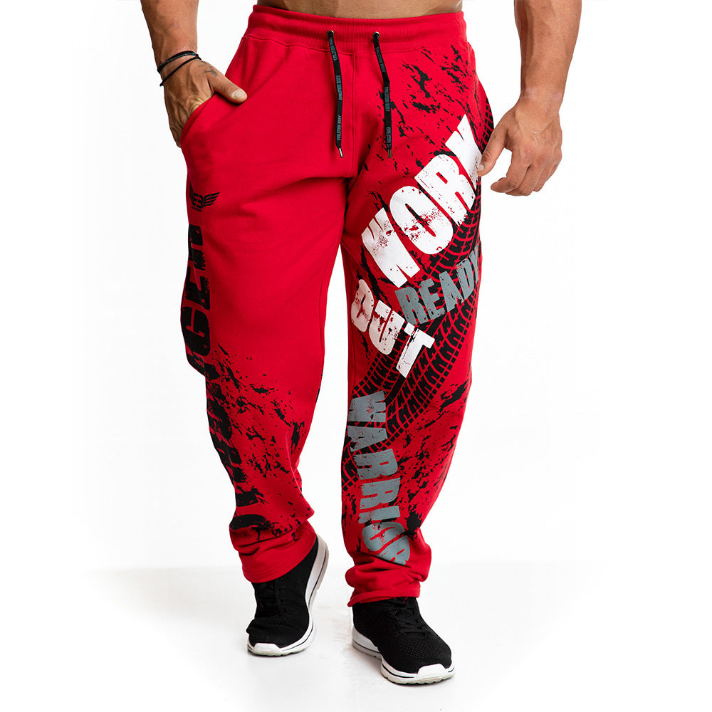 Men's Plus Size Loose Casual Sports Pants