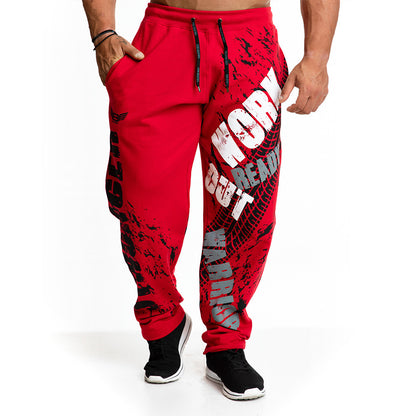 Men's Plus Size Loose Casual Sports Pants