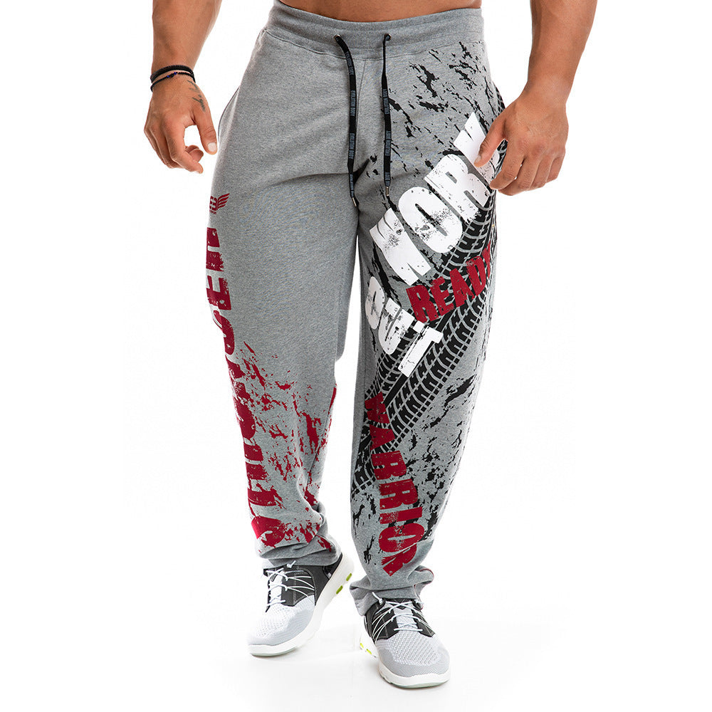 Men's Plus Size Loose Casual Sports Pants