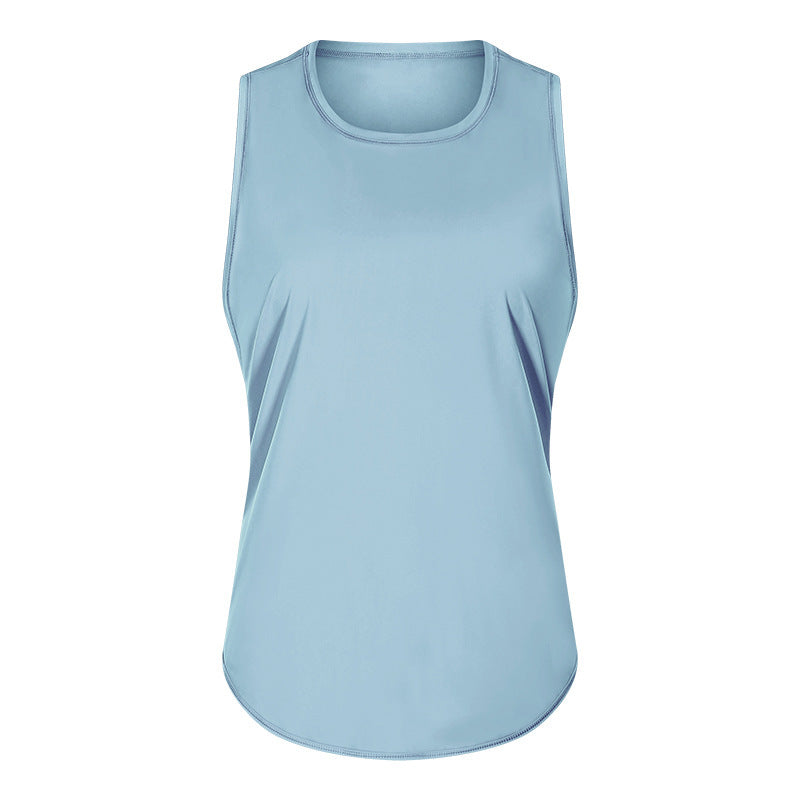 Vest T-shirt Running Strap Quick-drying Breathable Loose Yoga Sleeveless Blouse