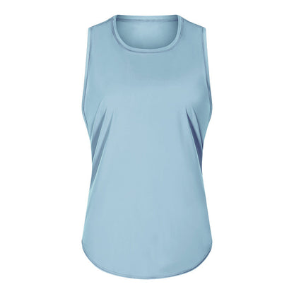 Vest T-shirt Running Strap Quick-drying Breathable Loose Yoga Sleeveless Blouse