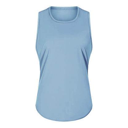 Vest T-shirt Running Strap Quick-drying Breathable Loose Yoga Sleeveless Blouse