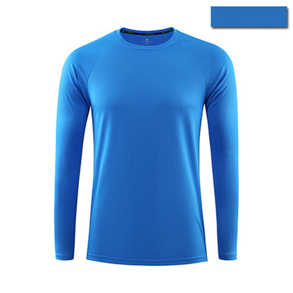 Sports Quick-Drying Long-Sleeved Shirt Marathon Outdoor Running Team Wear Sportswear Fitness  Printed