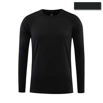 Sports Quick-Drying Long-Sleeved Shirt Marathon Outdoor Running Team Wear Sportswear Fitness  Printed
