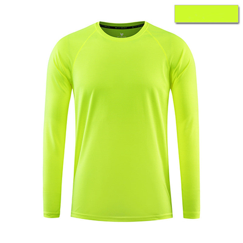 Sports Quick-Drying Long-Sleeved Shirt Marathon Outdoor Running Team Wear Sportswear Fitness  Printed