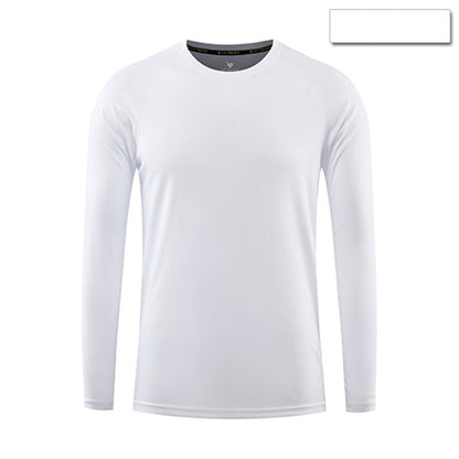 Sports Quick-Drying Long-Sleeved Shirt Marathon Outdoor Running Team Wear Sportswear Fitness  Printed