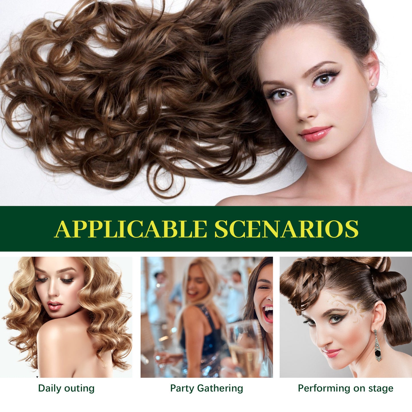 Olive Oil Hair Styling Mousse Long-lasting Moisturizing Roll Shape Anti-frizz