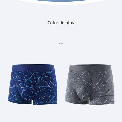 Men's Underwear Men's Boxers Youth Mid-rise Boxers Boys Plus Size Shorts Underpants