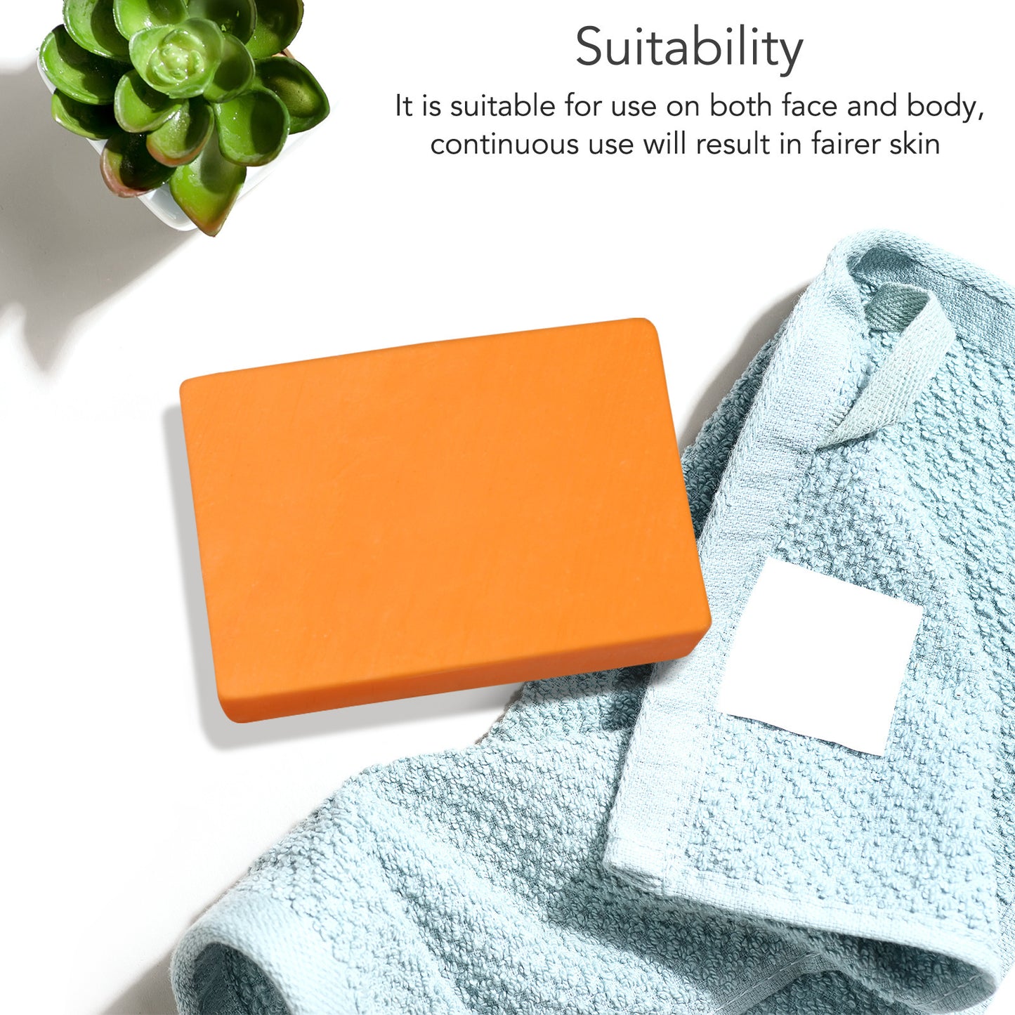 Papaya Kojic Acid Soap Deep Cleansing Softening Cuticle Fading Melanin Acne Brightening Skin Color