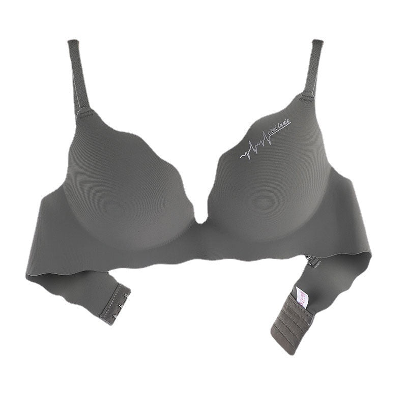 Seamless Lingerie For Women With No Steel Rings And Small Breasts Gathered Together