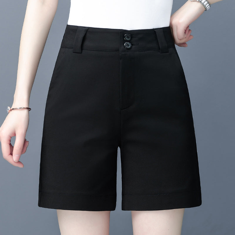 High waist a-line suit 5 points shorts
