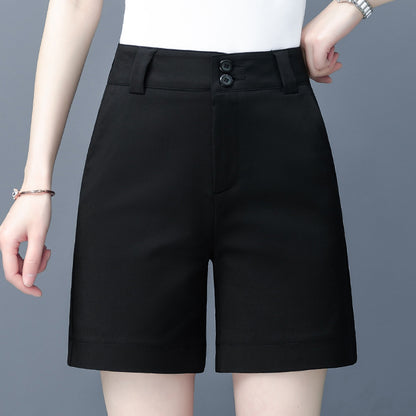 High waist a-line suit 5 points shorts