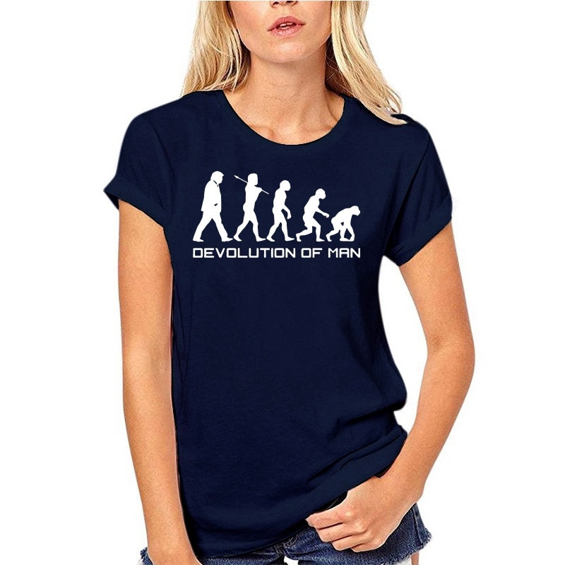 Round neck short sleeve T-shirt