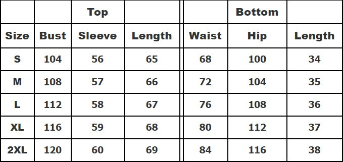 Women's Heart Printing Shorts Leisure Suit