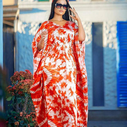 Loose Waist Pullover Long Dress