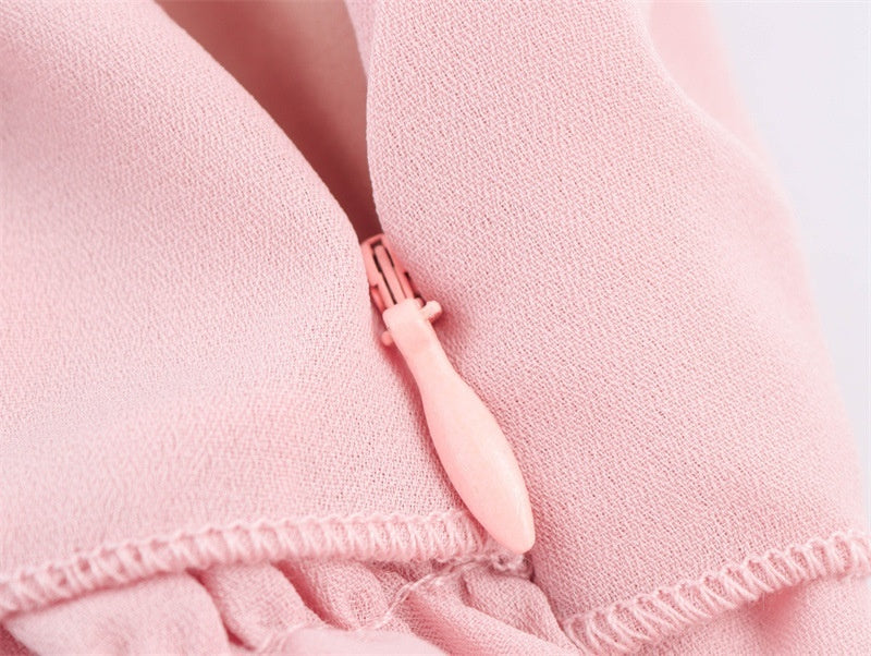 European And American Vacation Style Sling Dress Short Cake Dress