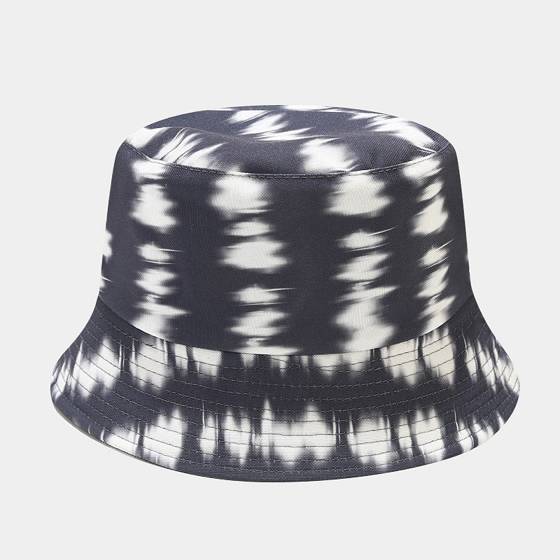 Summer Outdoor Tie-dyed Double-sided Sun Protection Hat