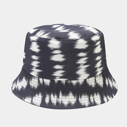 Summer Outdoor Tie-dyed Double-sided Sun Protection Hat