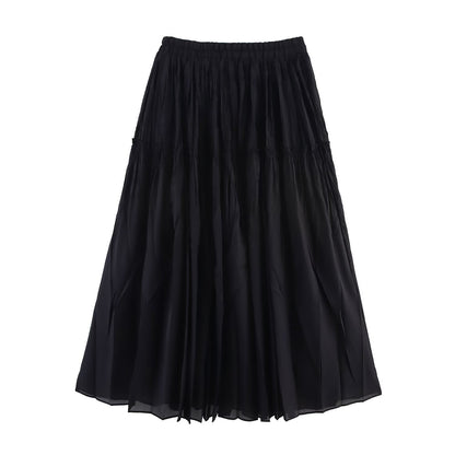 Large Swing Wooden Ear Glass Yarn Half Body Fairy Dress