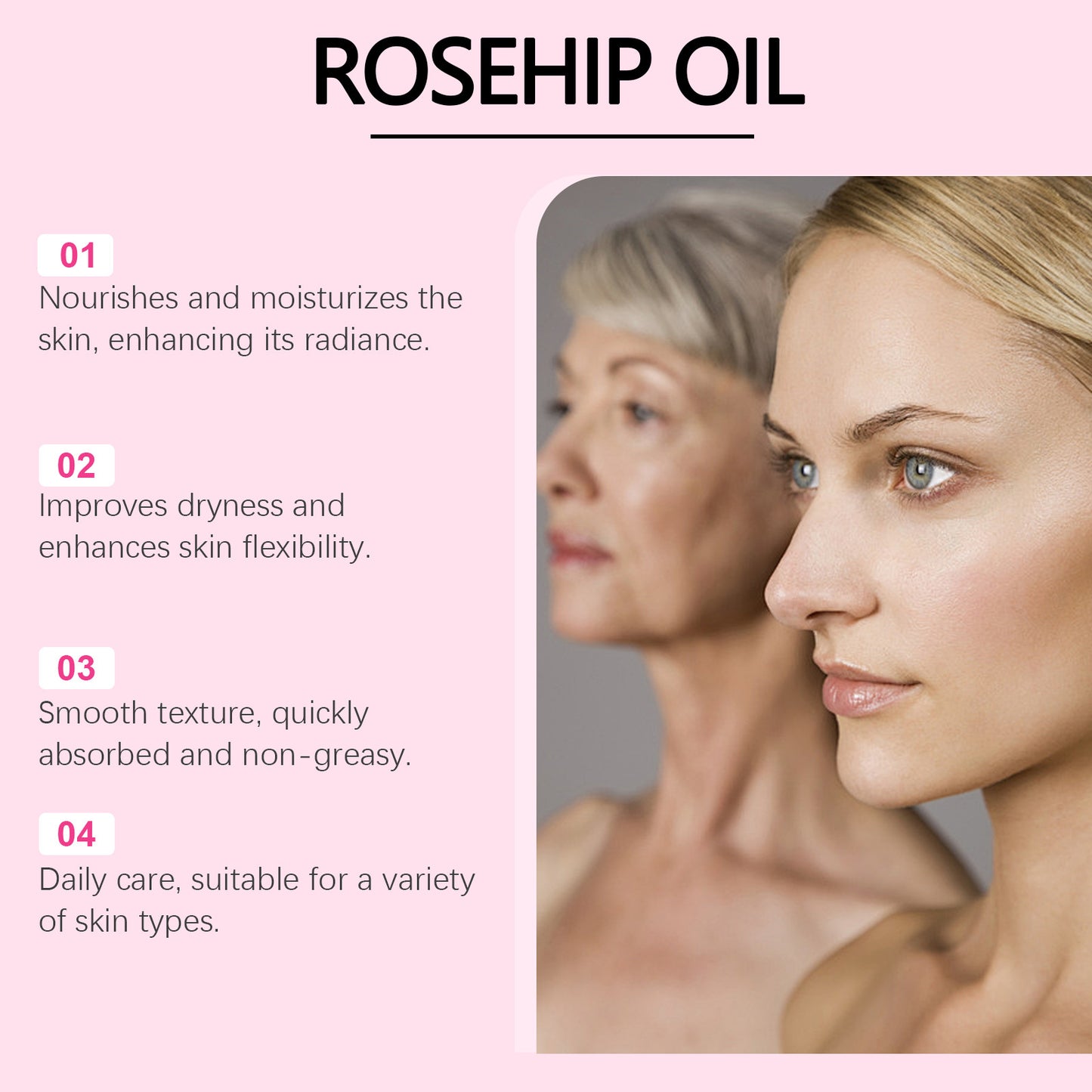 Rose Fruit Seed Facial Oil