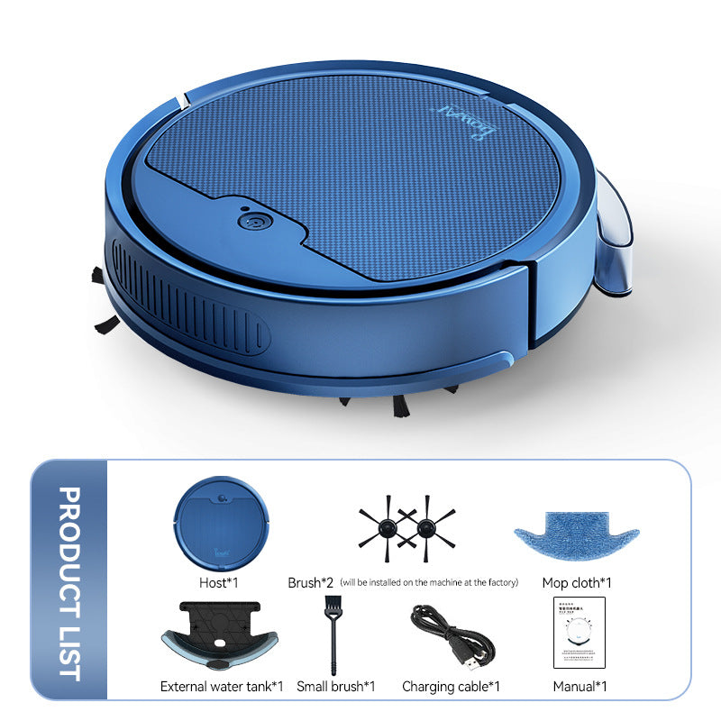 Household Sweeping Robot Automatic Sweeping Mopping Suction Integrated Mop With Water Tank