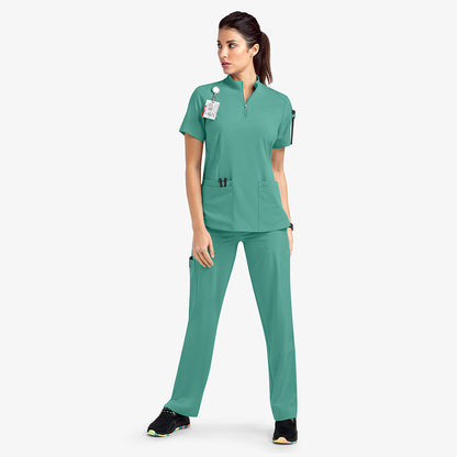 Hand Washing Suit Work Clothes Uniform Stand Collar Suit Elastic Quick-drying Medical Operating Room Surgical Gown